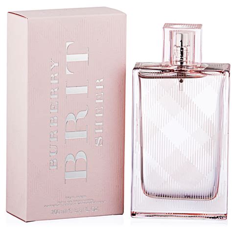 burberry brit sheer perfume 1.7|Burberry Brit sheer perfume 100ml.